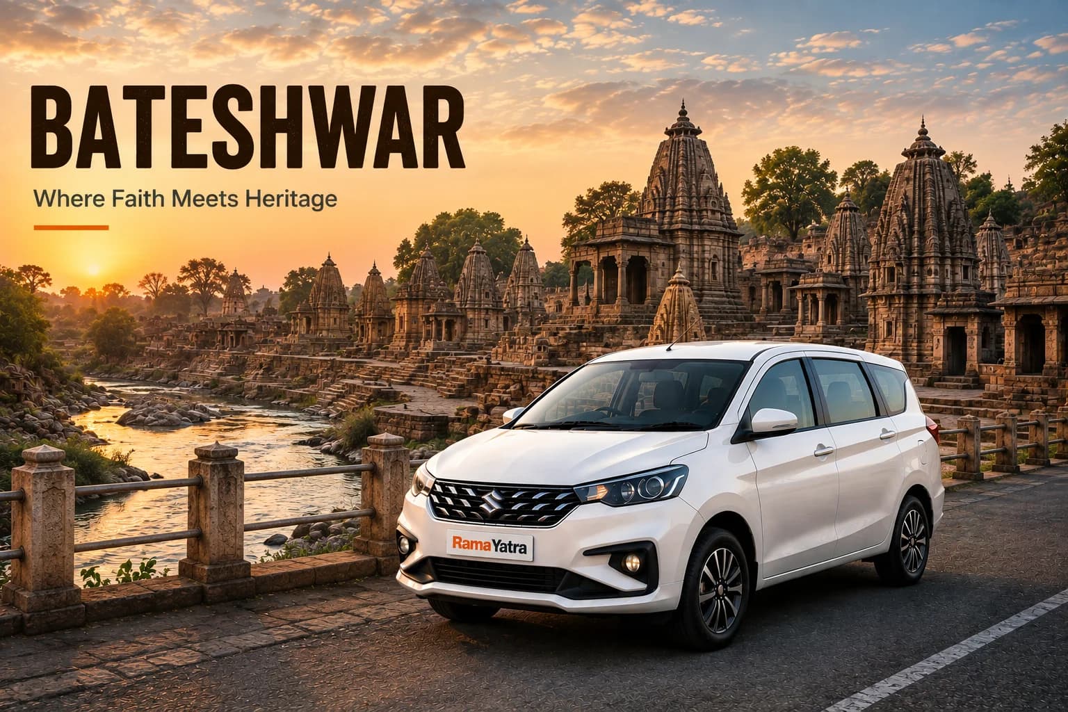 Faridabad to Bateshwar Travel Guide: Distance, Route, Taxi & Things to Know
