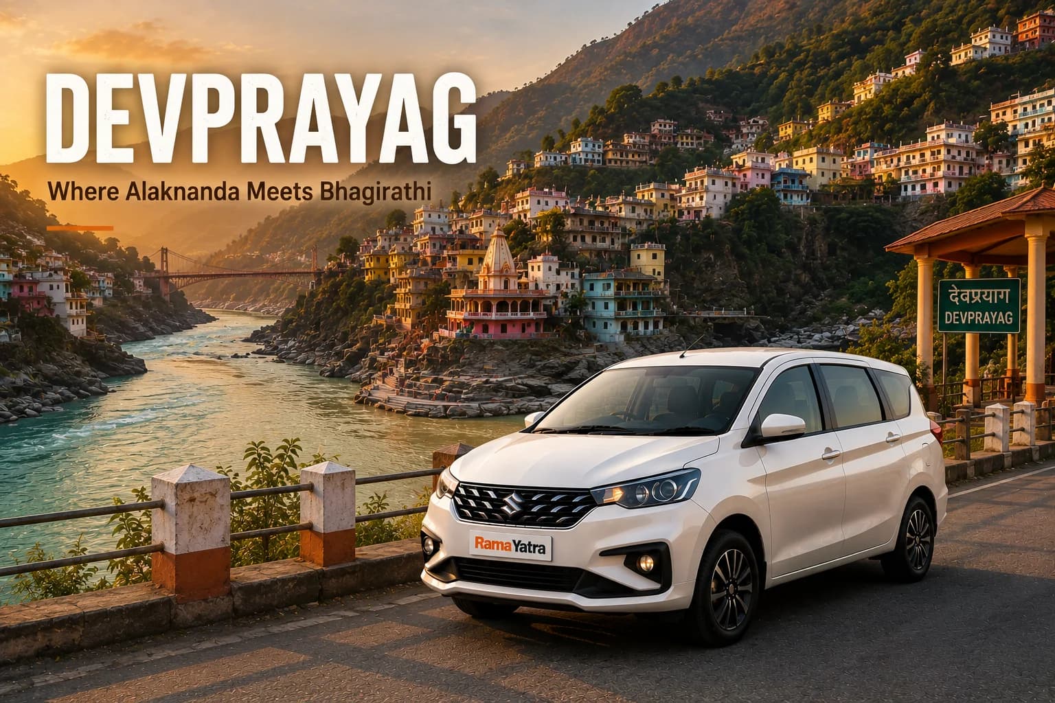 Faridabad to Devprayag Travel Guide: Distance, Route, Taxi & Things to Know