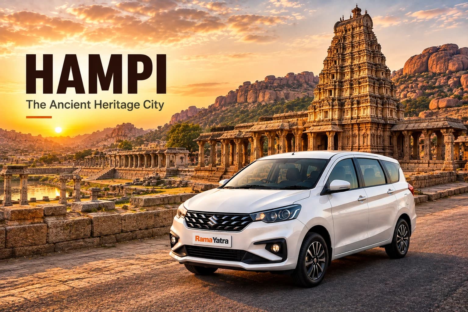 Faridabad to Hampi Travel Guide: Distance, Route, Taxi & Things to Know