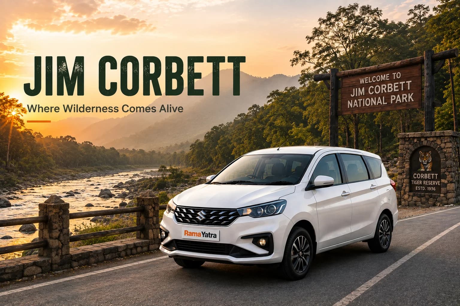 Faridabad to Jim Corbett Travel Guide: Distance, Route, Taxi & Things to Know