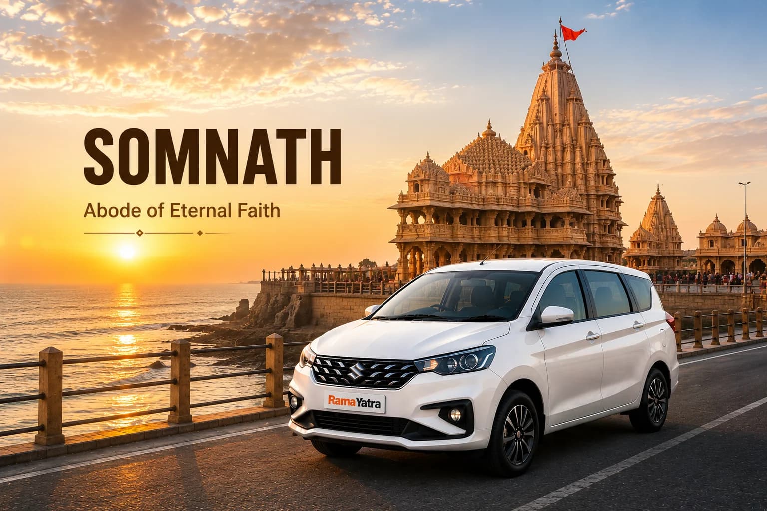 Faridabad to Somnath Travel Guide: Distance, Route, Taxi & Things to Know