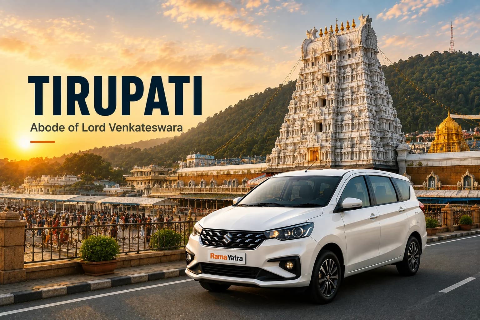 Faridabad to Tirupati Travel Guide: Distance, Route, Taxi & Things to Know