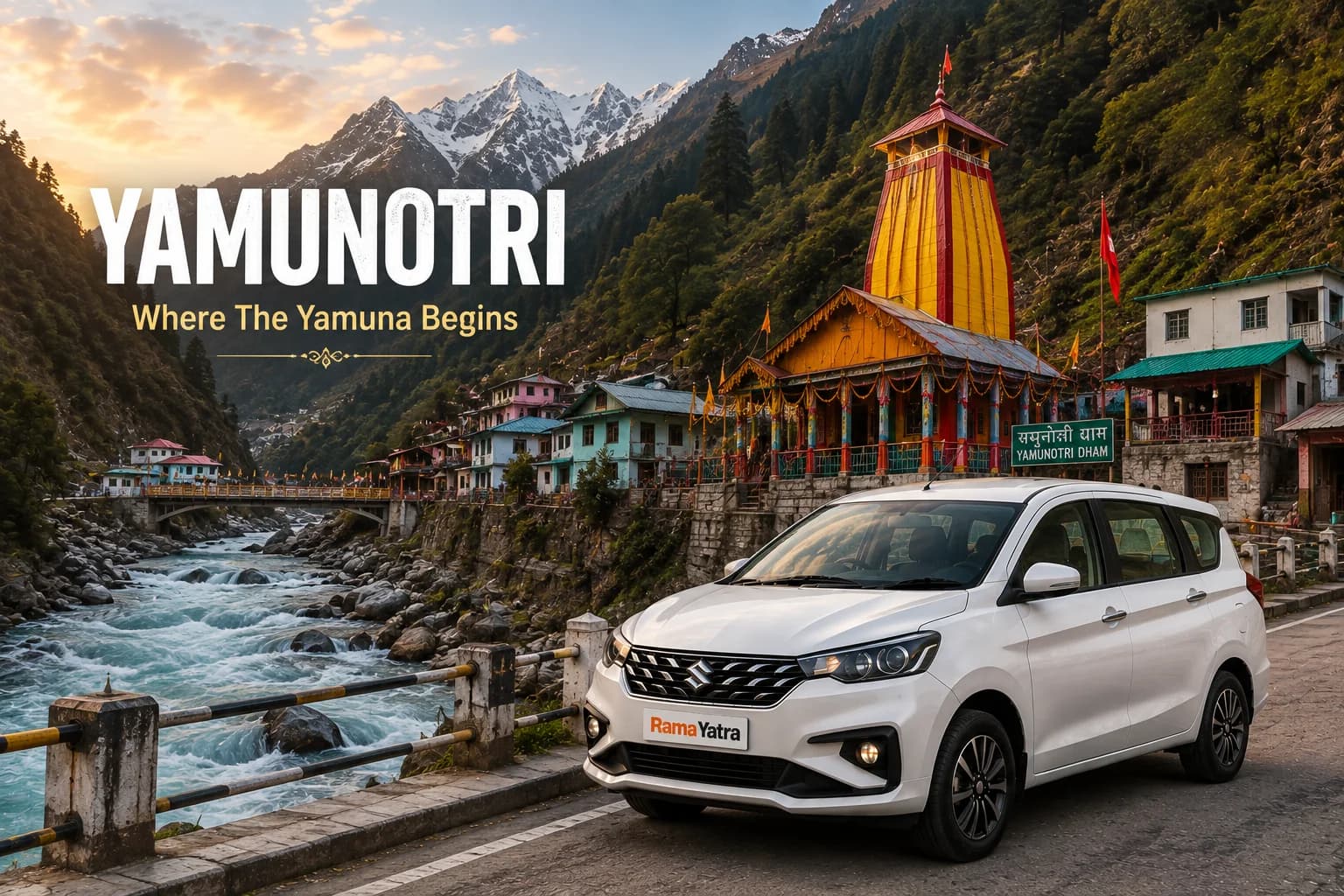 Faridabad to Yamunotri Travel Guide: Distance, Route, Taxi & Things to Know