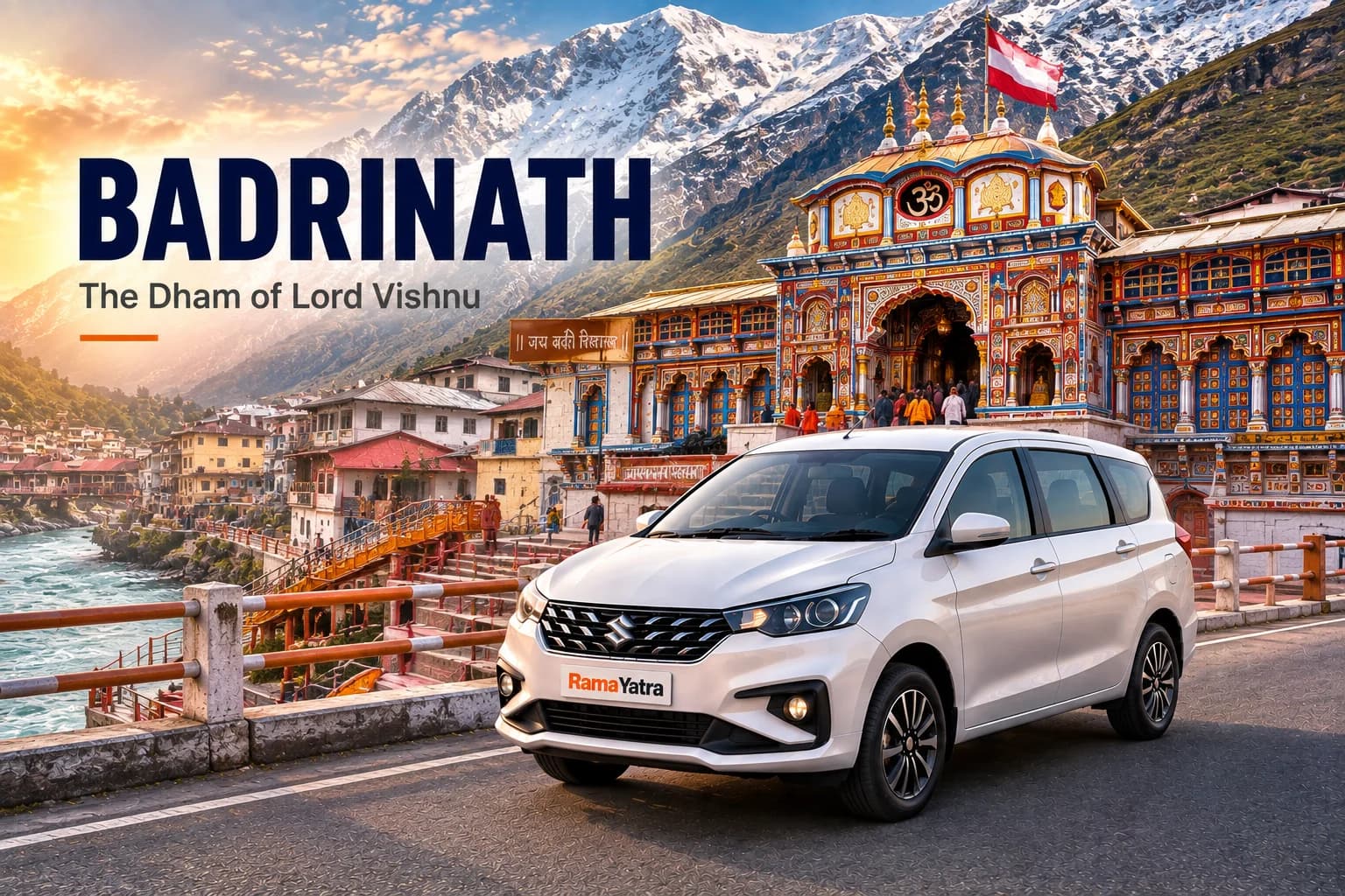 Faridabad to Badrinath taxi travel guide