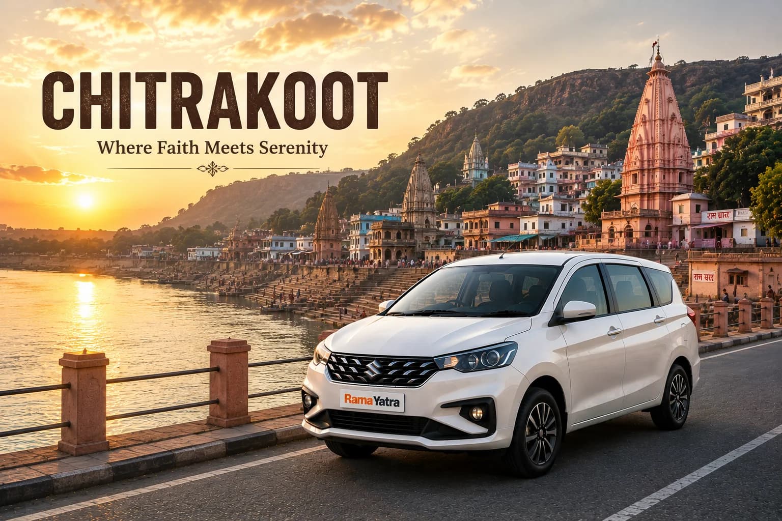 Faridabad to Chitrakoot taxi travel guide