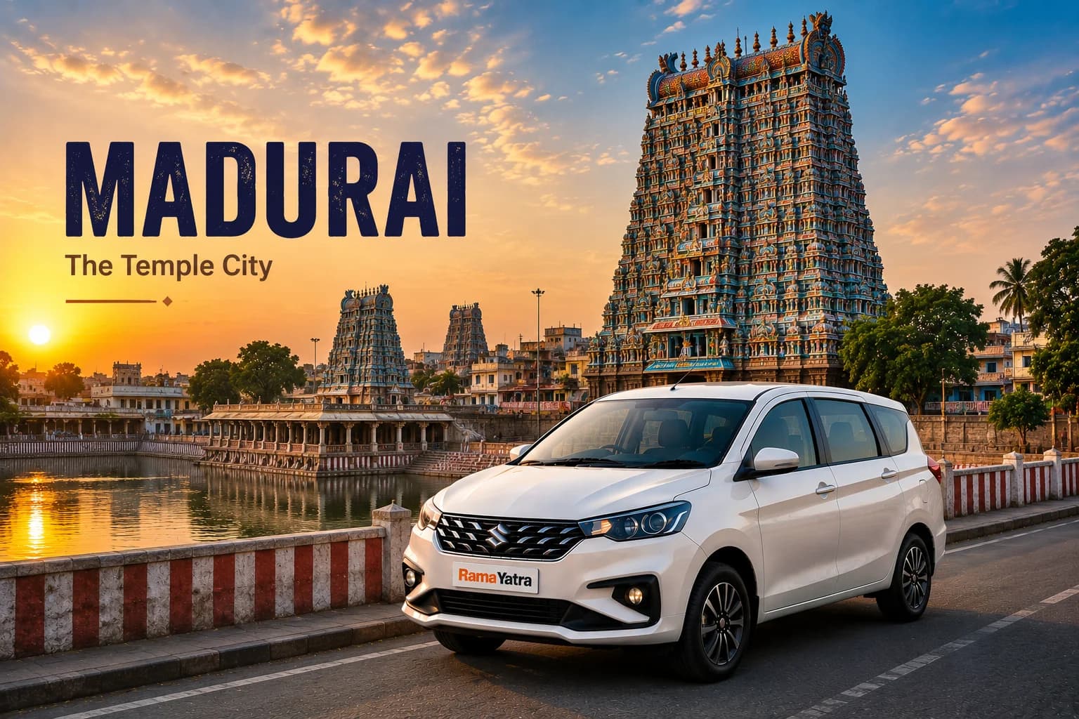 Faridabad to Madurai taxi travel guide