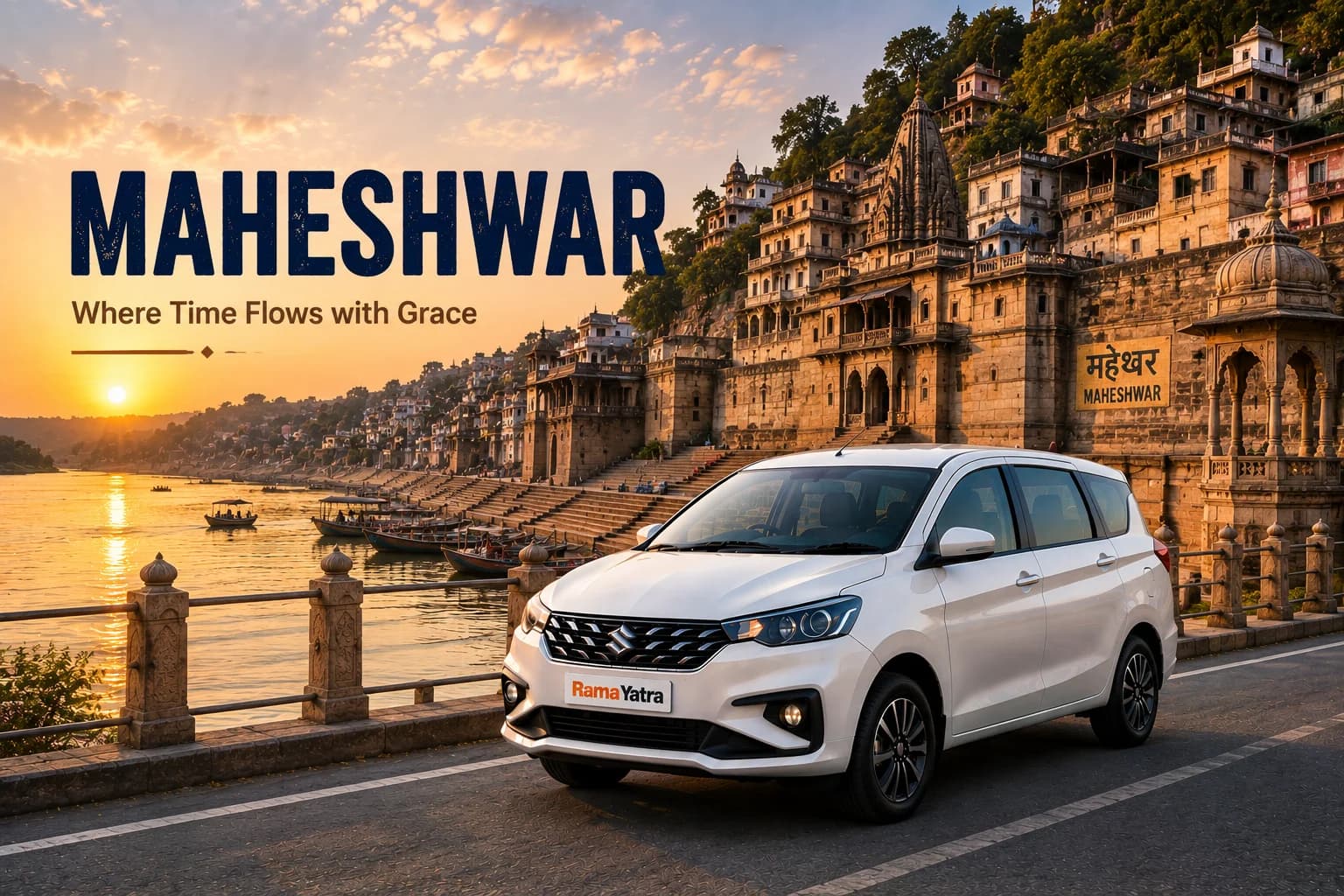 Faridabad to Maheshwar taxi travel guide