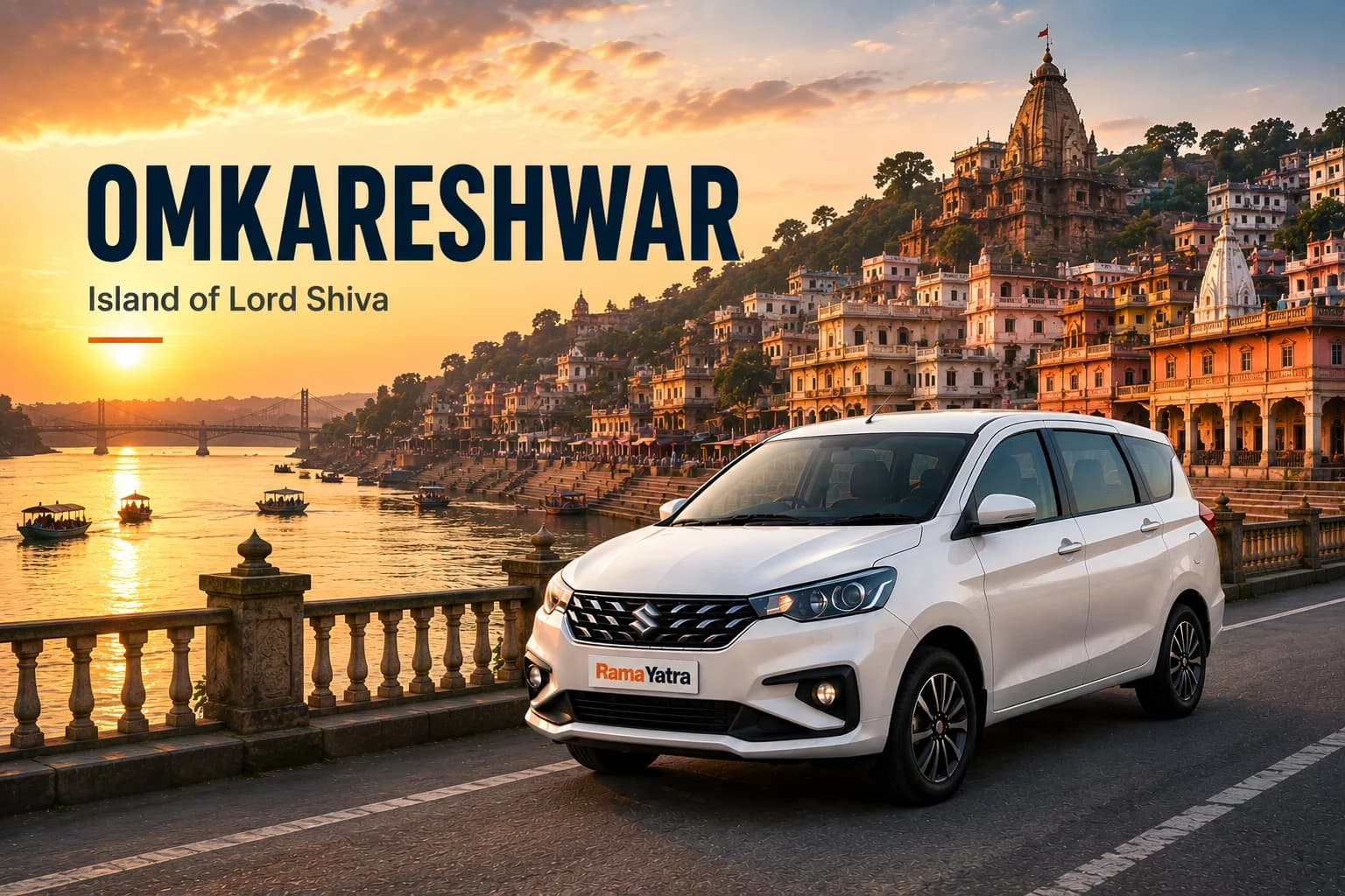 Faridabad to Omkareshwar taxi travel guide