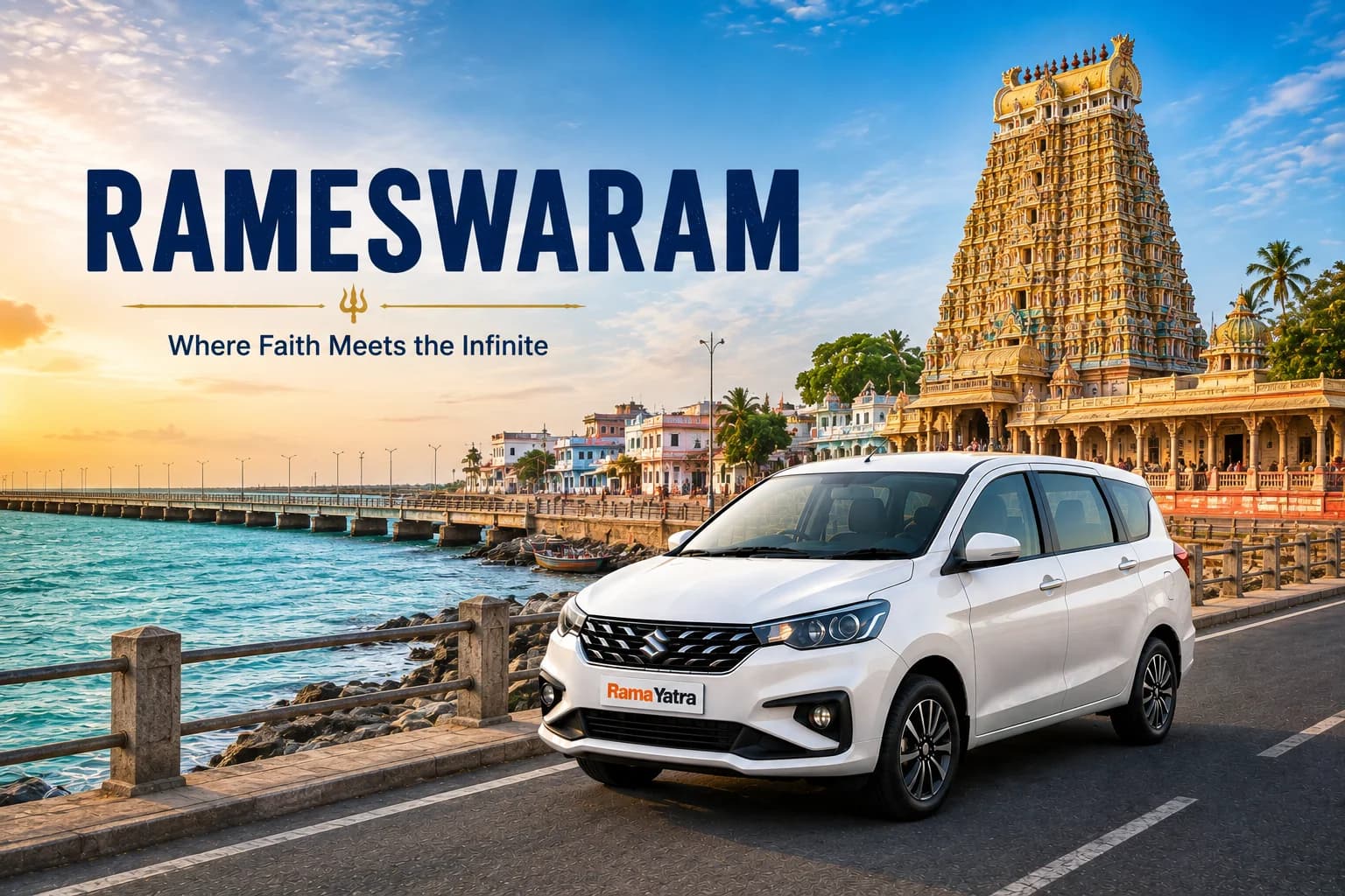 Faridabad to Rameswaram taxi travel guide
