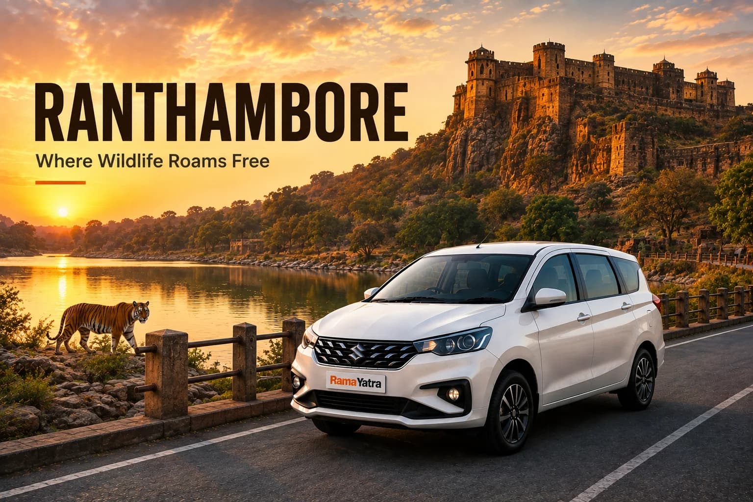 Faridabad to Ranthambore taxi travel guide