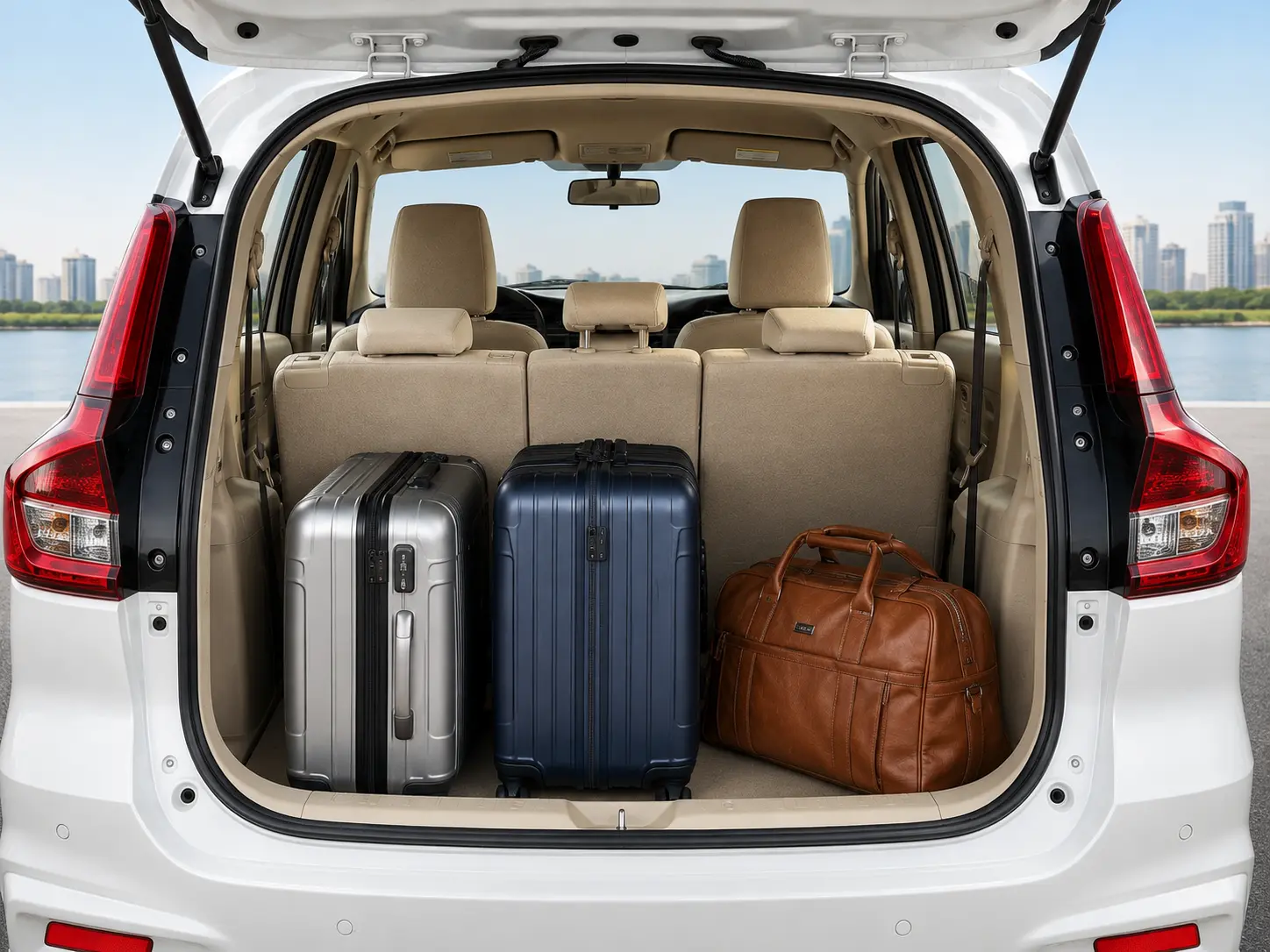 Ertiga Luggage Space